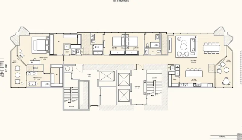Villa Mezzo — Half floor